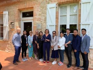 Mission de perfectionnement en Région Occitanie pour six psychologues cambodgiens francophones (24 juin-5 juillet 2022)